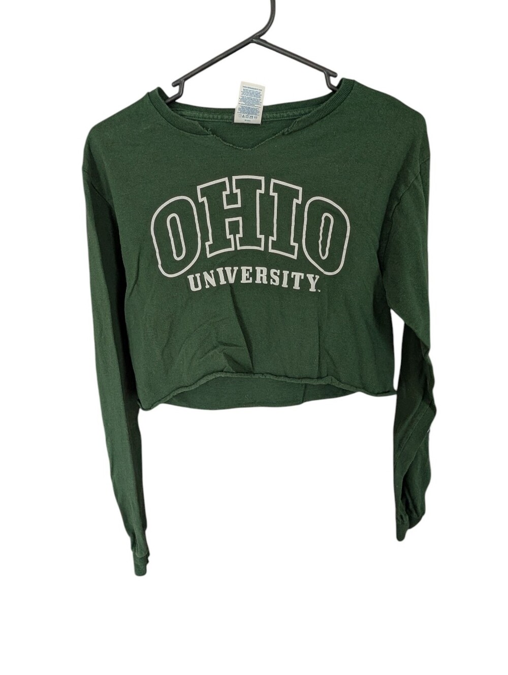 Delta Green Ohio University Cropped Sweatshirt